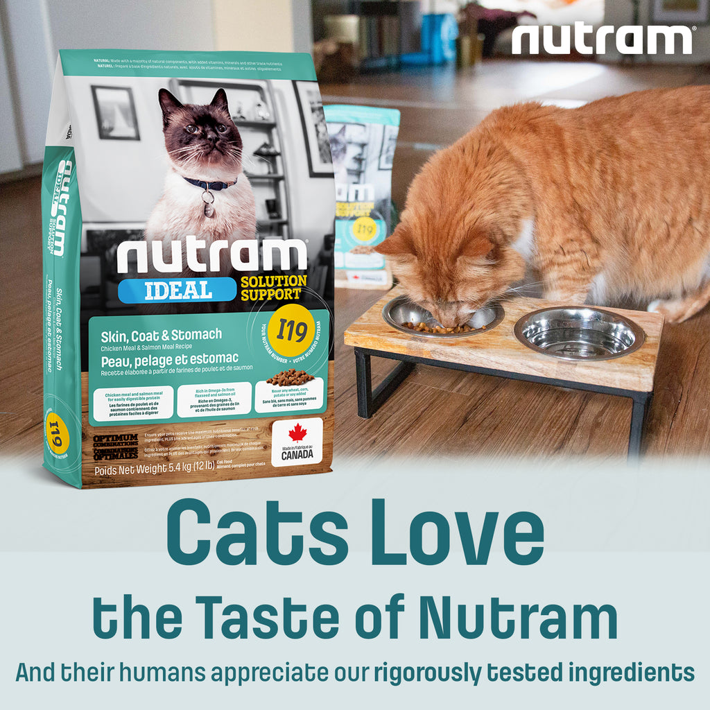 I19 Nutram Ideal Solution Support Skin, Coat & Stomach