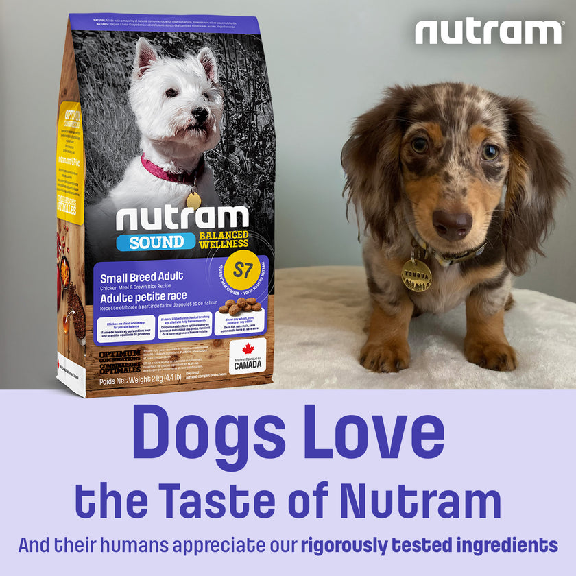 S7 Nutram Sound Balanced Wellness Small Breed Adult