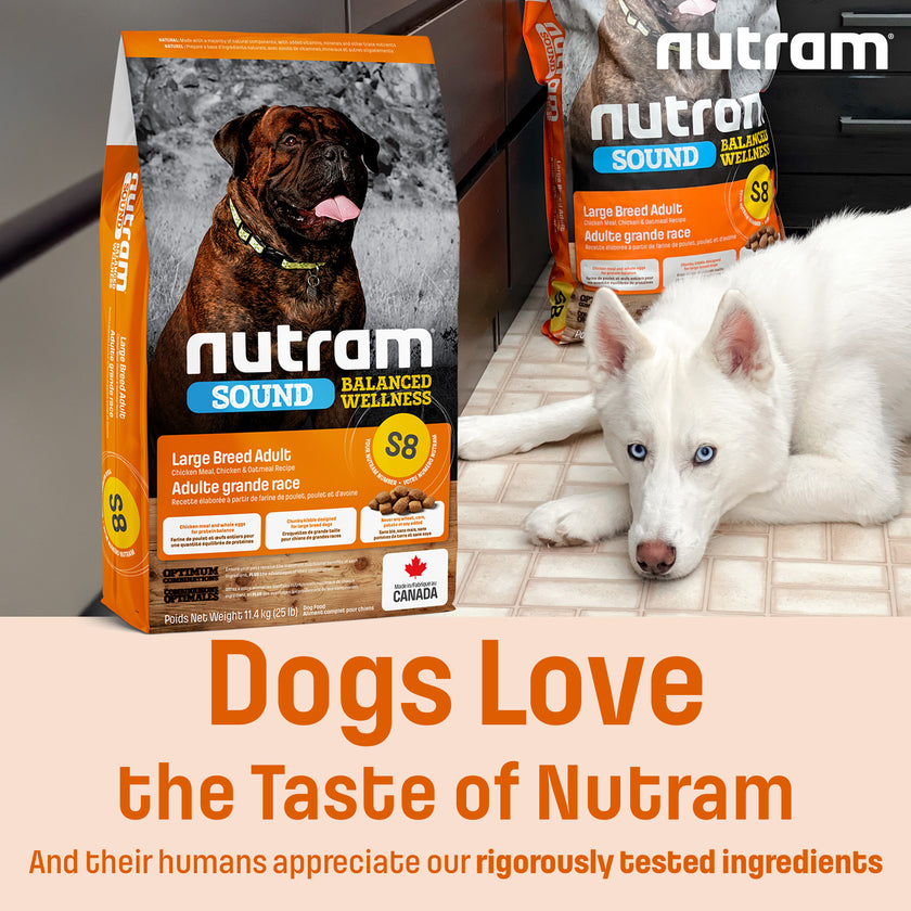 S8 Nutram Sound Balanced Wellness Large Breed Adult