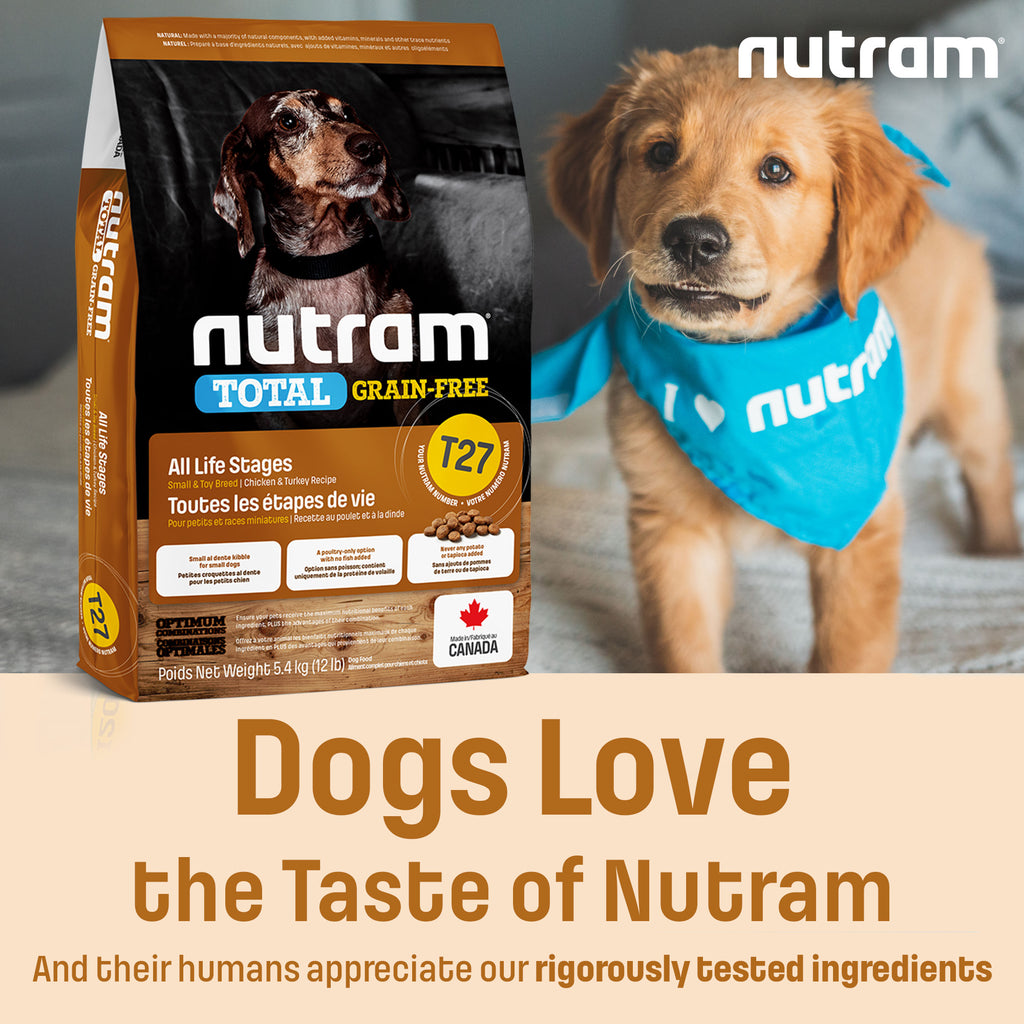 T27 Nutram Total Grain-Free Small & Toy Breed All Life Stages