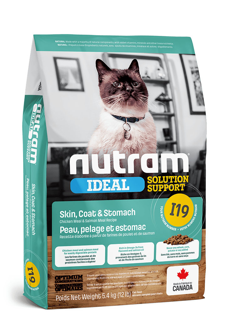 I19 Nutram Ideal Solution Support Skin, Coat & Stomach