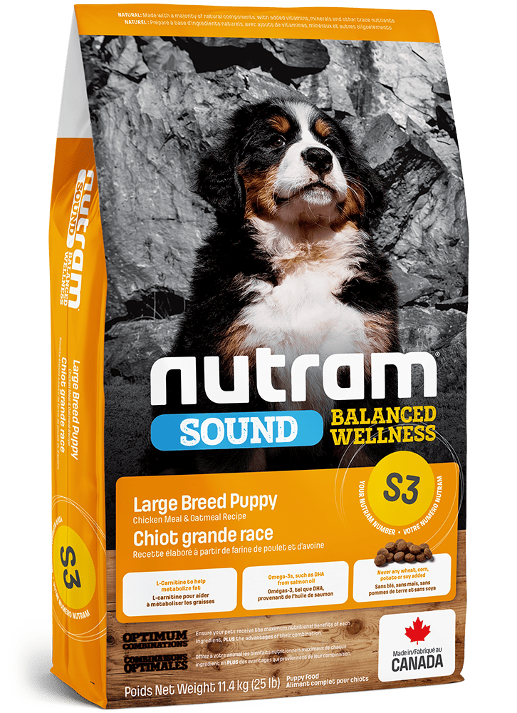 S3 Nutram Sound Balanced Wellness Large Breed Puppy