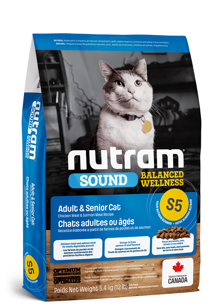 S5 Nutram Sound Balanced Wellness Adult & Senior