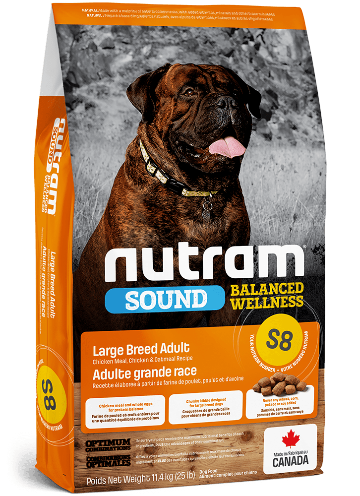 S8 Nutram Sound Balanced Wellness Large Breed Adult