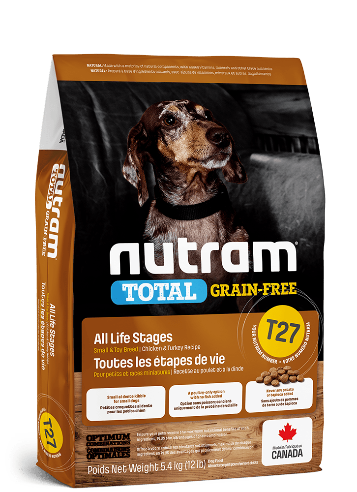 T27 Nutram Total Grain-Free Small & Toy Breed All Life Stages