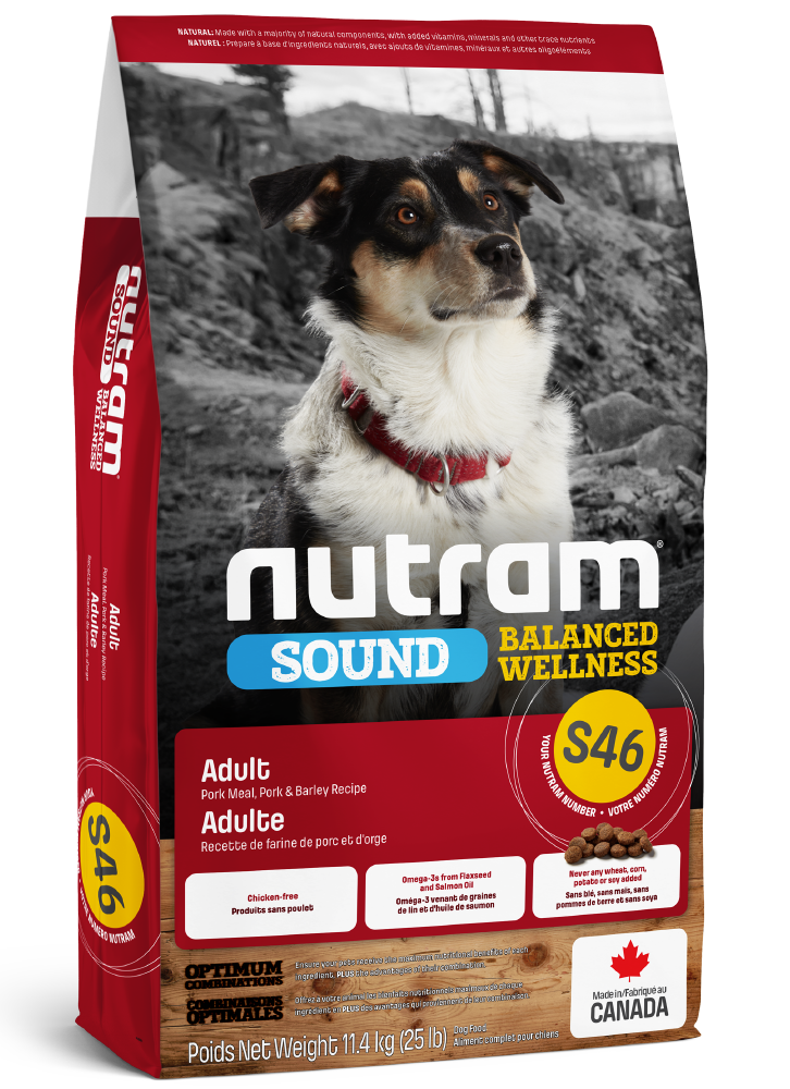 Product image for S46 Nutram Sound Balanced Wellness Adult