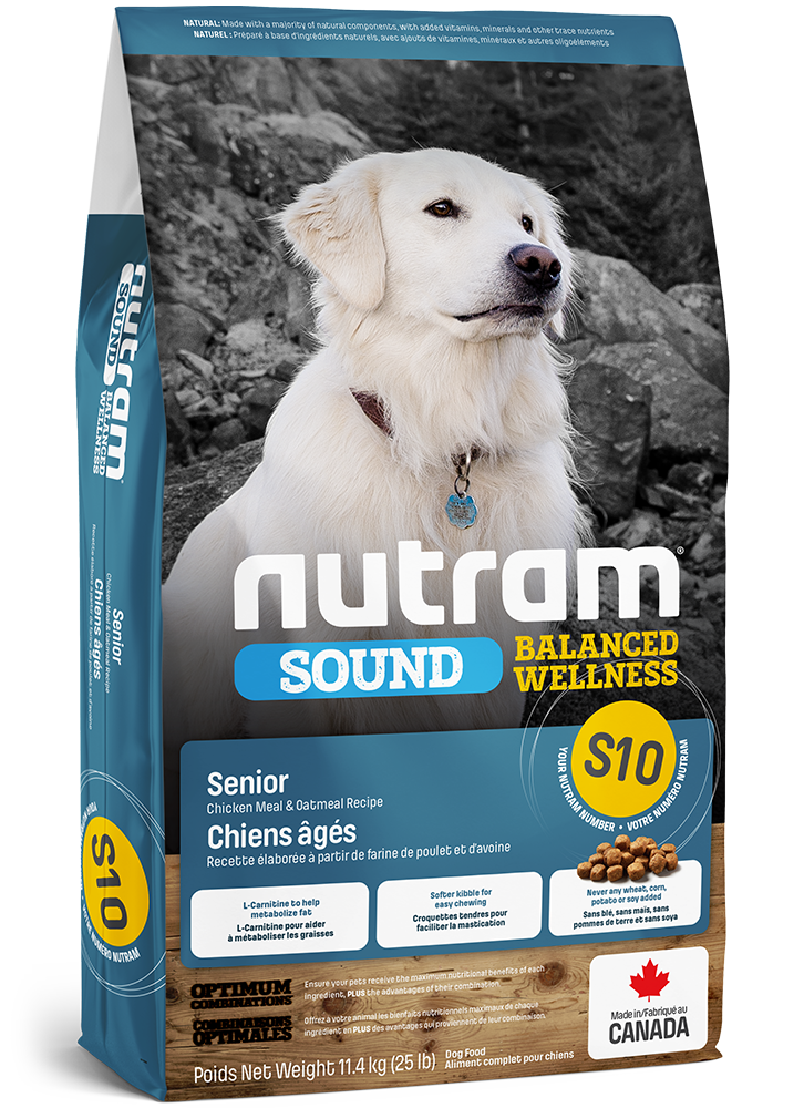 Product image for S10 Nutram Sound Balanced Wellness Senior