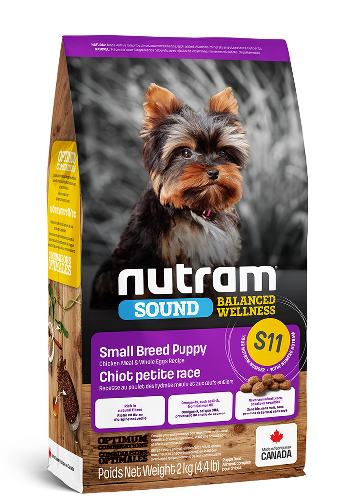 Product image for S11 Nutram Sound Balanced Wellness Small Breed Puppy
