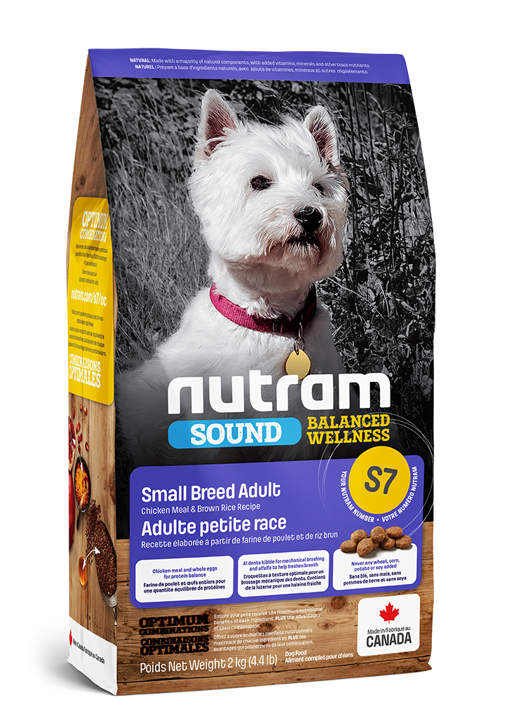 Product image for S7 Nutram Sound Balanced Wellness Small Breed Adult