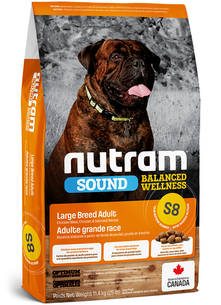 Product image for S8 Nutram Sound Balanced Wellness Large Breed Adult